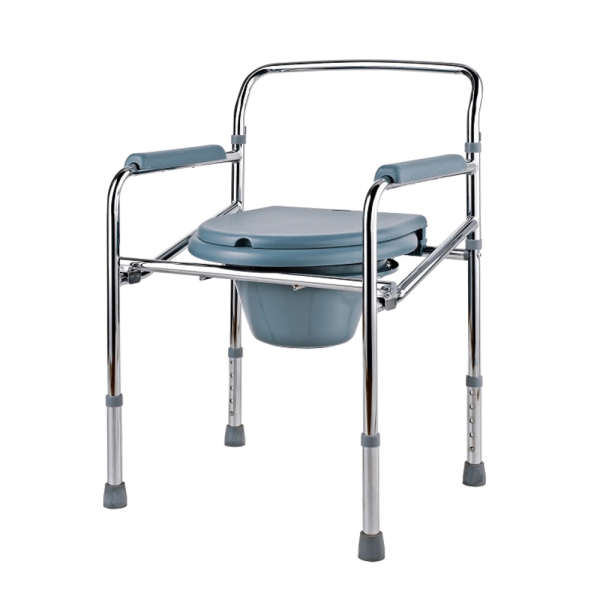 Commode Chair Without Wheel - with lid -China